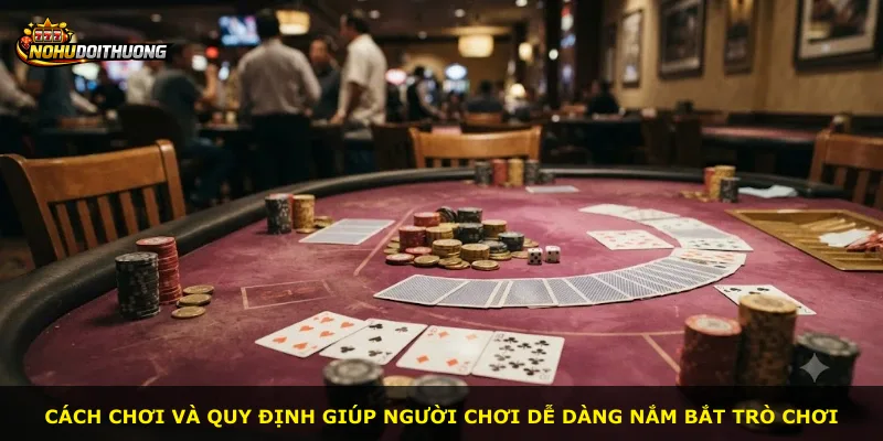 Cách chơi và quy định giúp người chơi dễ dàng nắm bắt trò chơi
