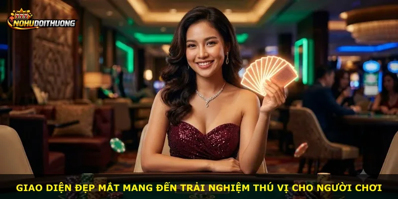 Giao diện đẹp mắt mang đến trải nghiệm thú vị cho người chơi
