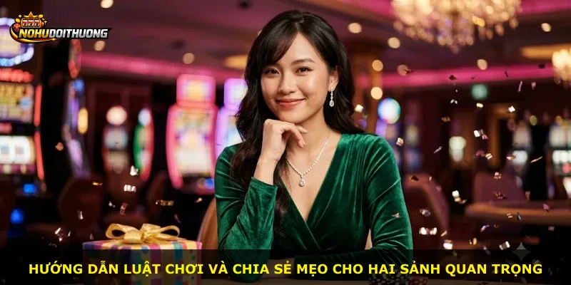 Hướng dẫn luật chơi và chia sẻ mẹo cho hai sảnh quan trọng