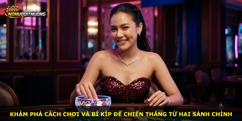 Khám phá cách chơi và bí kíp để chiến thắng từ hai sảnh chính