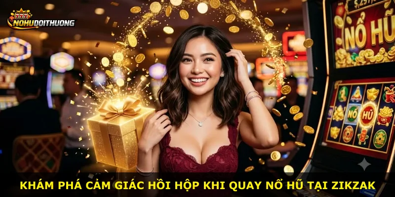 Khám phá cảm giác hồi hộp khi quay nổ hũ tại Zikzak