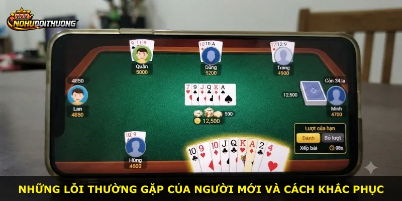 Những lỗi thường gặp của người mới và cách khắc phục